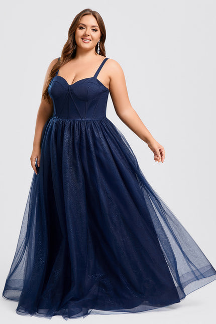 Robe De Princesse Tulle Marine - gallery 5