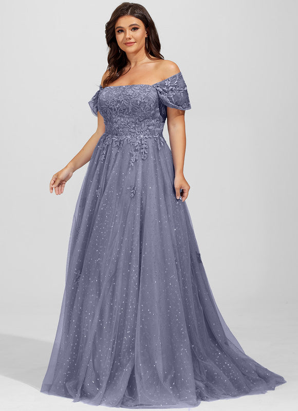Robe De Princesse Lavande Scintillante - gallery 6