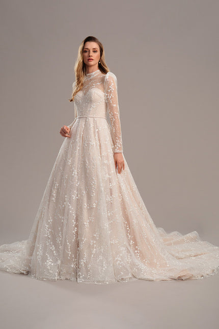 Robe De Princesse Dentelle Bohème - gallery 2