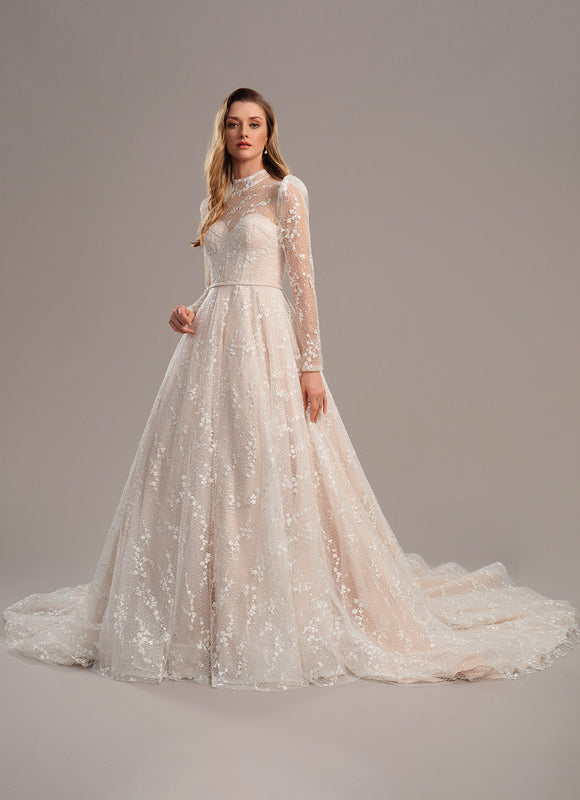 Robe De Princesse Dentelle Bohème - gallery 2