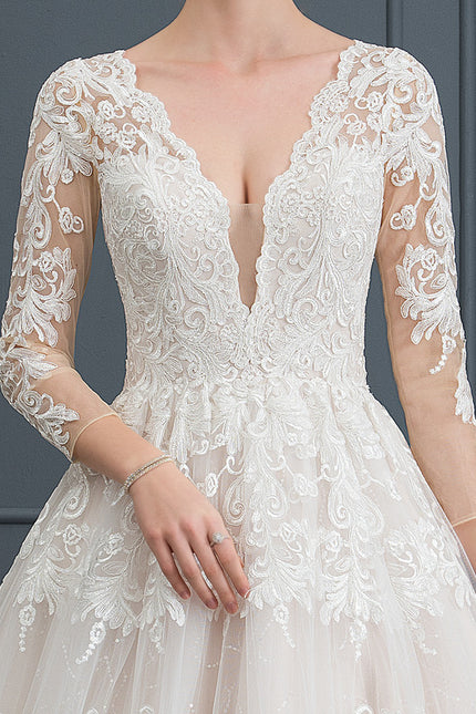 Robe De Princesse Nuptiale Brodée - gallery 6