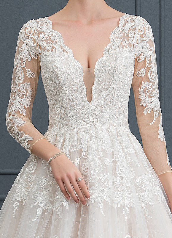 Robe De Princesse Nuptiale Brodée - gallery 6