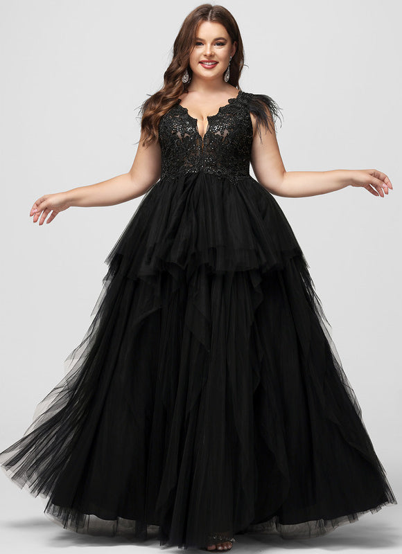 Robe De Princesse Noire Volumineuse - gallery 6