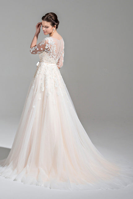 Robe De Princesse Nuptiale Sophistiquée - gallery 1