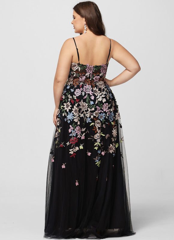 Robe De Princesse Florale Transparente - gallery 7