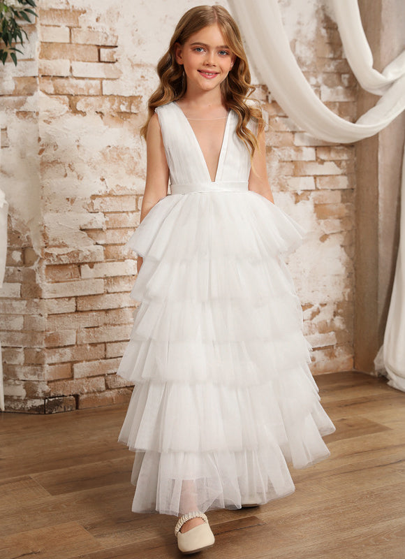 Robe De Princesse Tulle Plissée - gallery 7