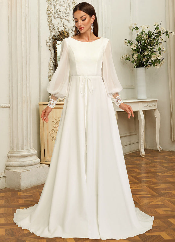 Robe De Princesse Fluide Élégante - gallery 2