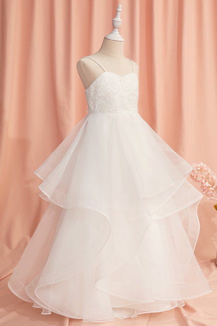 Robe De Princesse Nuageuse Florale - gallery 1