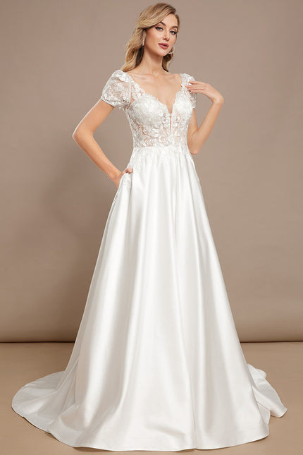 Robe De Princesse Élégance Vaporeuse - gallery 2