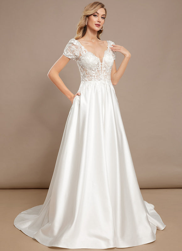 Robe De Princesse Élégance Vaporeuse - gallery 2