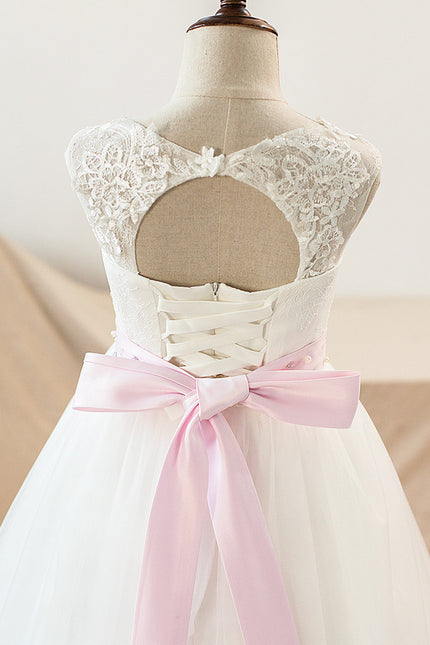 Robe De Princesse Délicate Florale - gallery 1