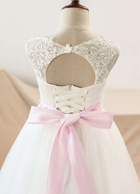 Robe De Princesse Délicate Florale - gallery 1