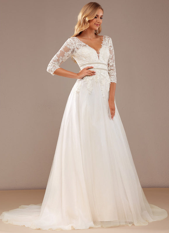 Robe De Princesse De Mariée Délicate