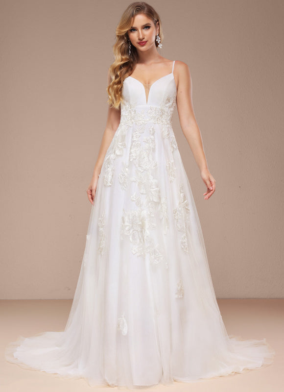 Robe De Princesse De Mariée Éthérée - gallery 7