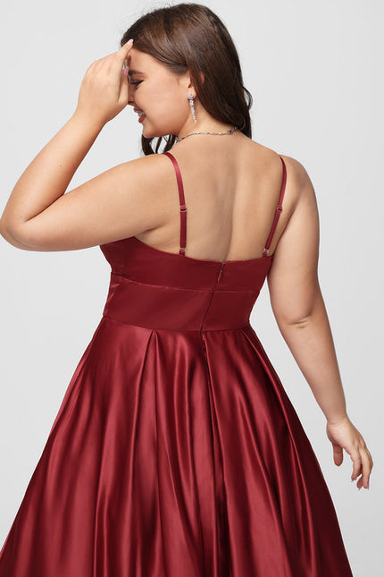 Robe De Princesse Satinée Longue - gallery 6