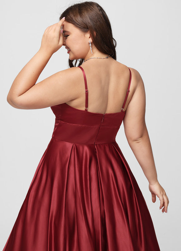 Robe De Princesse Satinée Longue - gallery 6