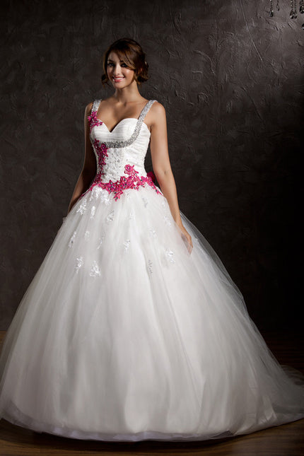 Robe De Princesse Nuptiale Élancée - gallery 2