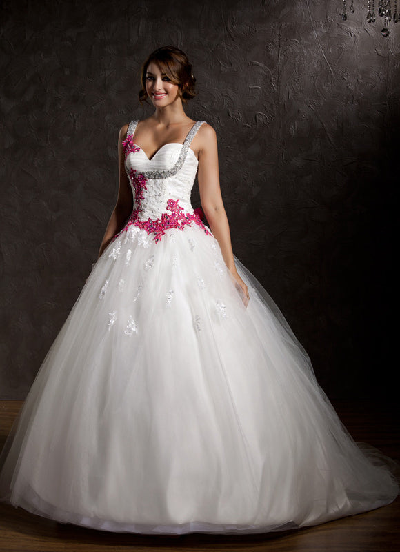 Robe De Princesse Nuptiale Élancée - gallery 2