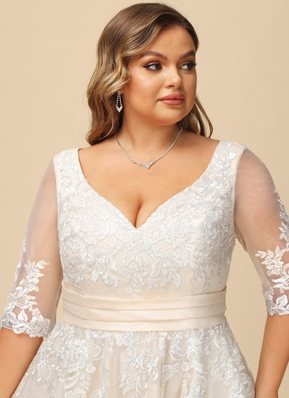 Robe De Princesse Ivoire Romantique - gallery 8