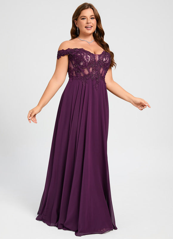 Robe De Princesse Élégante Violette - gallery 9