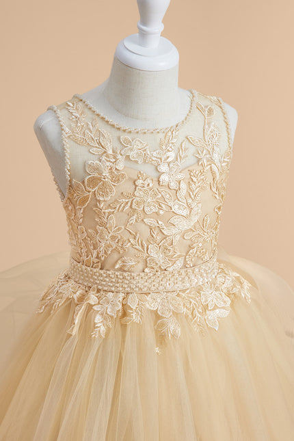 Robe De Princesse Dorée - gallery 6