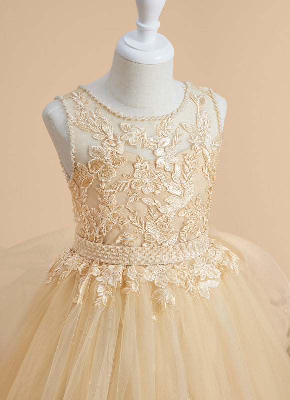 Robe De Princesse Dorée - gallery 6