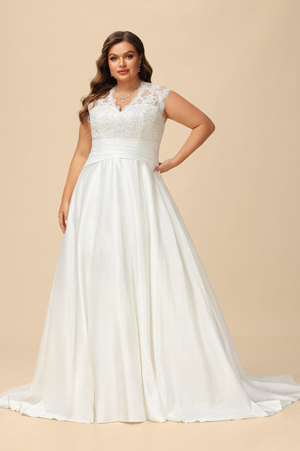 Robe De Princesse Élégante Satinée - gallery 6