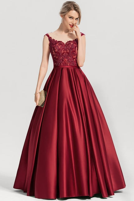 Robe De Princesse Gala Bordeaux