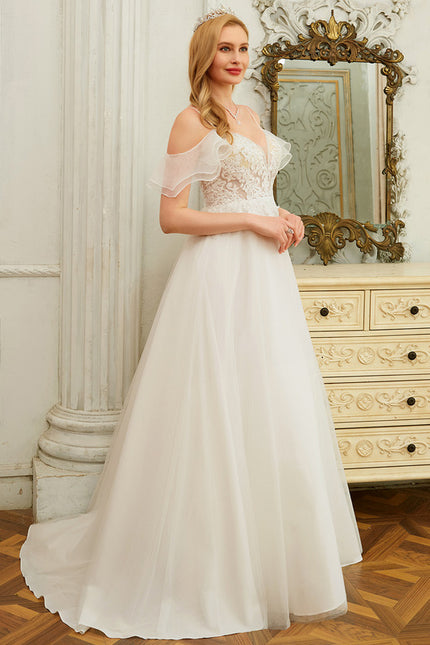 Robe De Princesse Élégante Vaporeuse