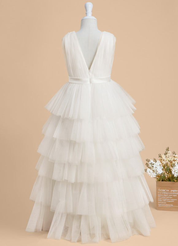 Robe De Princesse Tulle Plissée - gallery 4
