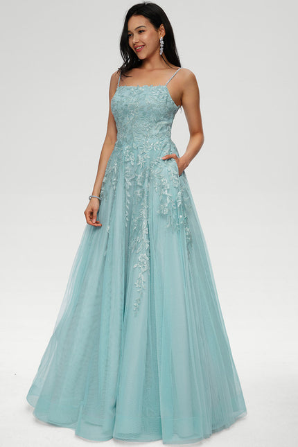 Robe De Princesse Tulle Aquatique - gallery 1