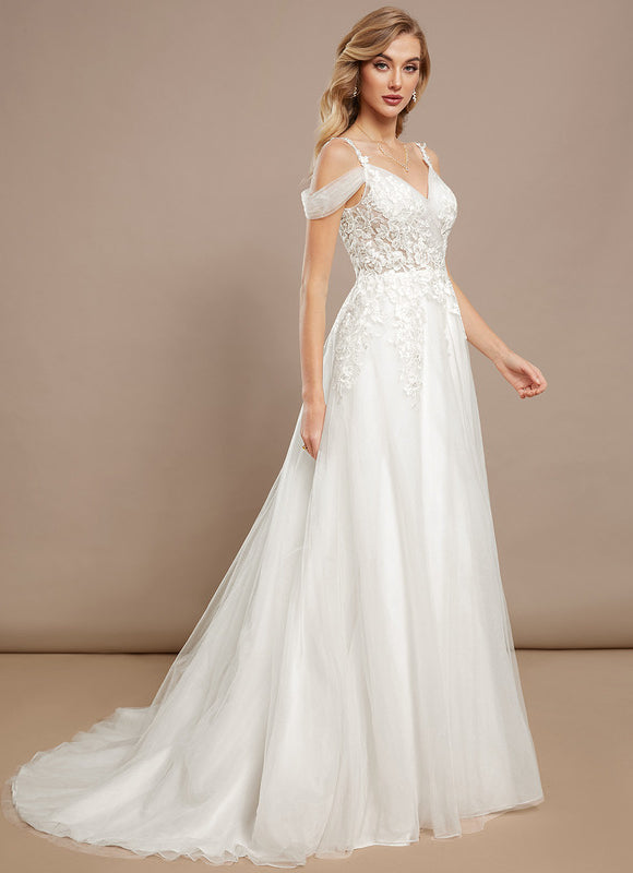 Robe De Princesse Tulle Élégante - gallery 1