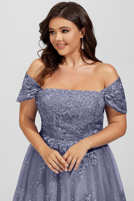 Robe De Princesse Lavande Scintillante - gallery 9