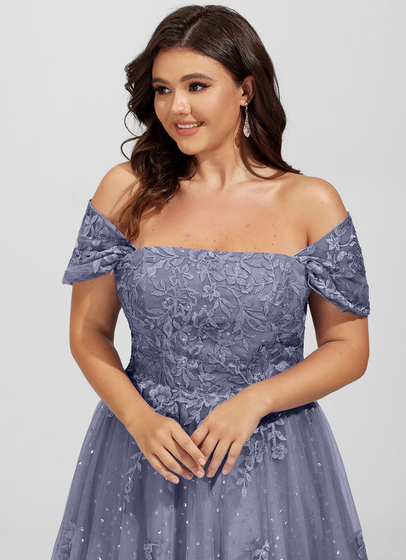 Robe De Princesse Lavande Scintillante - gallery 9