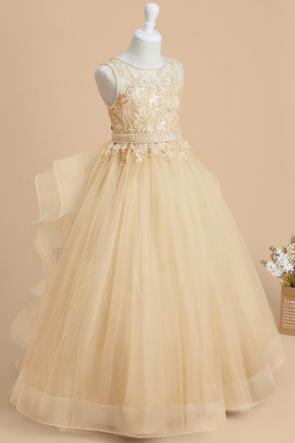 Robe De Princesse Dorée - gallery 5