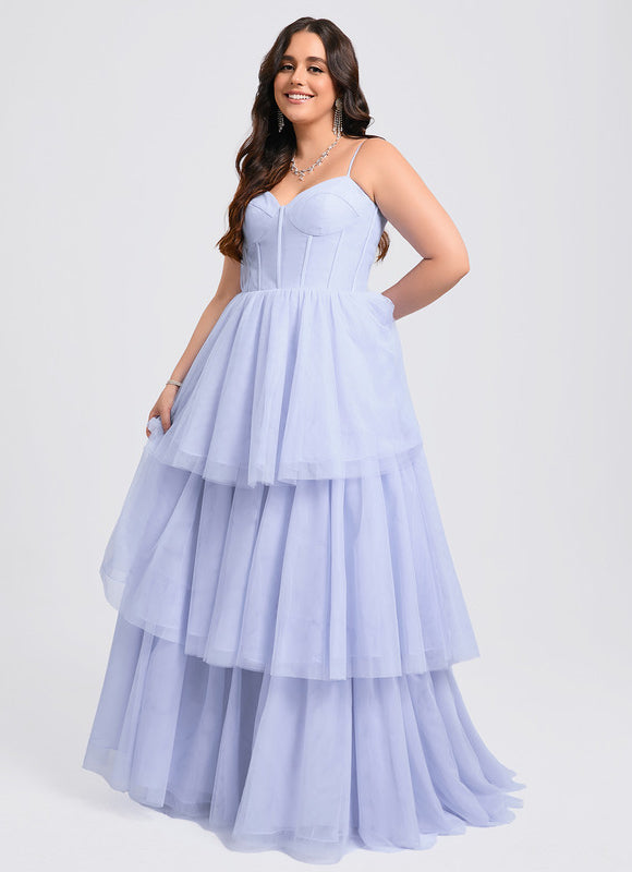 Robe De Princesse Tulle Lavande - gallery 5