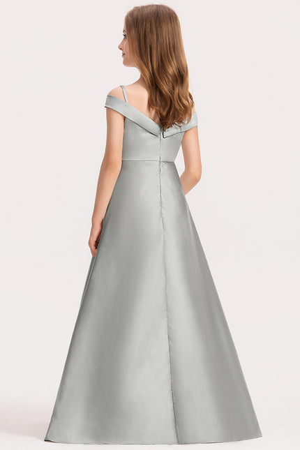 Robe De Princesse Élégance Argentée - gallery 2