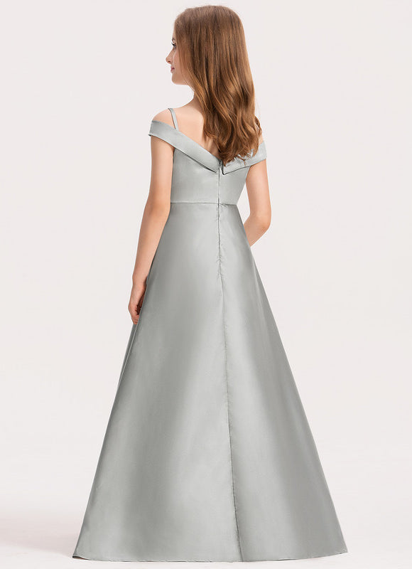 Robe De Princesse Élégance Argentée - gallery 2