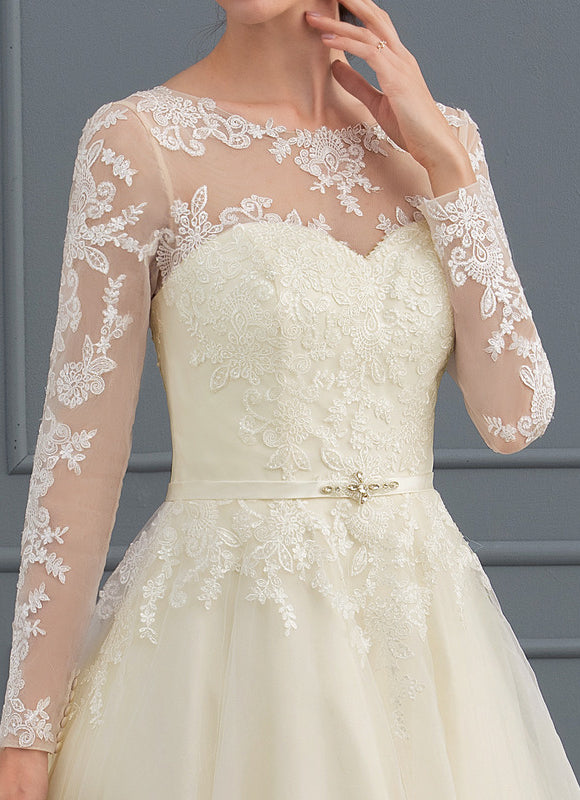 Robe De Princesse Ivoire Délicate - gallery 5
