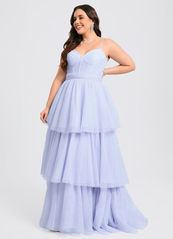 Robe De Princesse Tulle Lavande - gallery 9