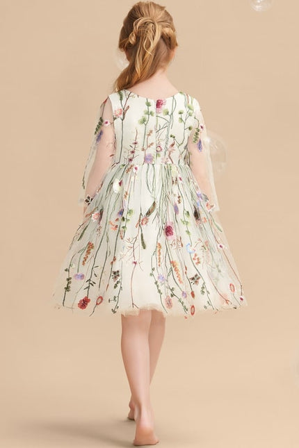 Robe De Princesse Brodée Délicate - gallery 3