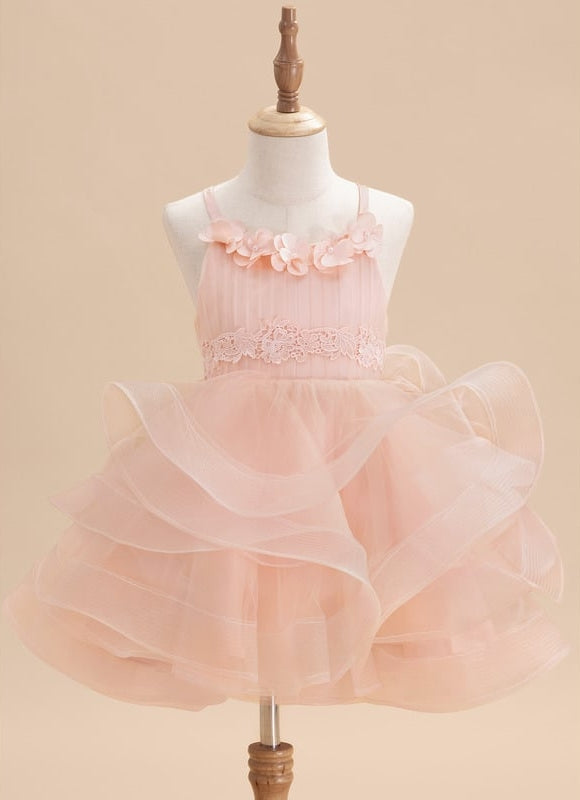 Robe De Princesse Florale Aérienne