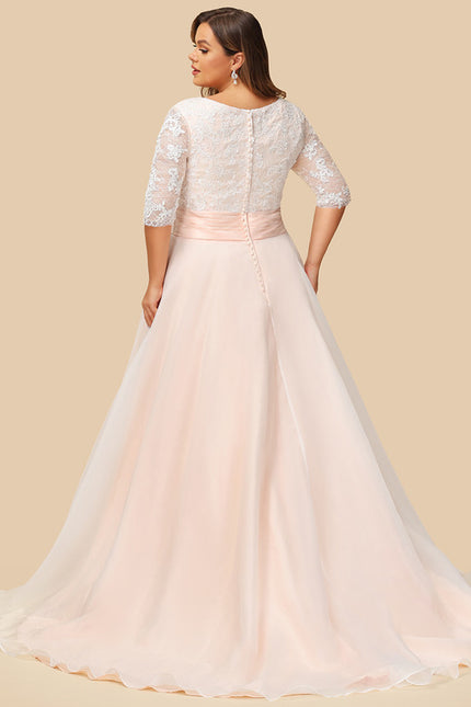 Robe De Princesse Nuptiale En Organza - gallery 6