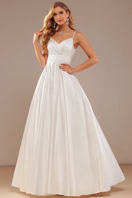 Robe De Princesse Satinée Simple