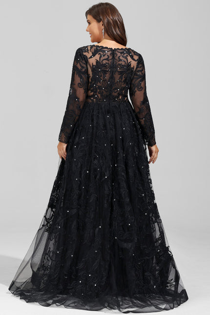 Robe De Princesse Noir Scintillant - gallery 7
