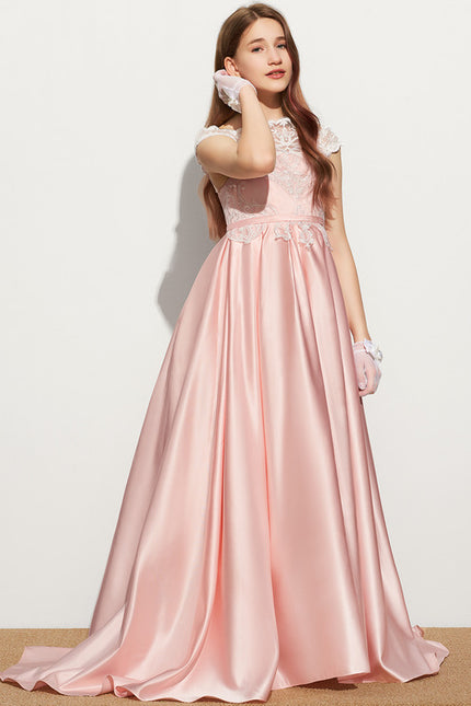 Robe De Princesse Satinée Délicate - gallery 3