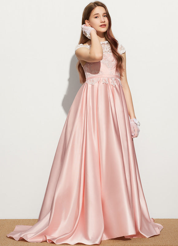 Robe De Princesse Satinée Délicate - gallery 3