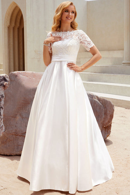 Robe De Princesse Satin Chic