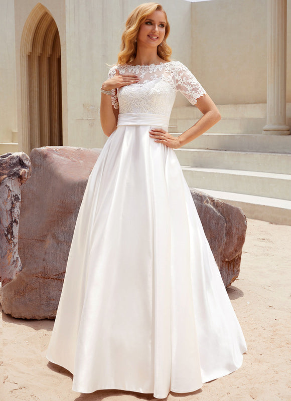 Robe De Princesse Satin Chic