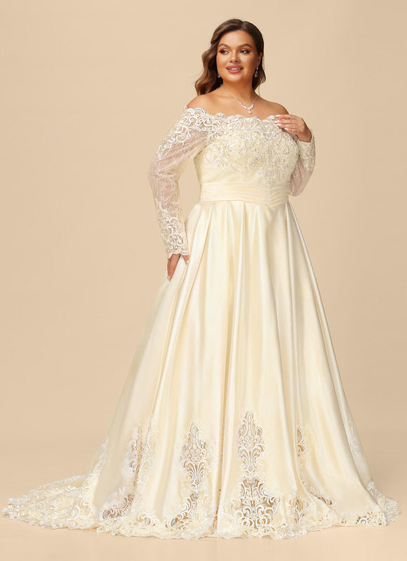 Robe De Princesse De Rêve Satinée - gallery 5